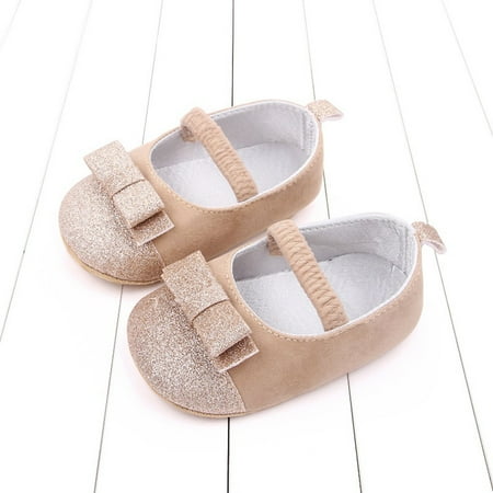

Baby Girl Sneakers Autumn Winter Casual Flat Lightweight Elastic Band Slip On Sequin Upper Shoes Activewear