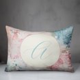 thumbnail image 3 of Creative Products Watercolor Abstract Flowers 14x20 Personalized Spun Poly Pillow, 3 of 3