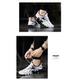 thumbnail image 4 of Men's Tennis Shoes Graffiti Comfy Fashion Athletics Walking Sneakers, 4 of 13