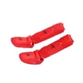 thumbnail image 1 of Wweixi MMA Shin Guards Leg Instep Protector Muay Gear Thai XL Training Separate Red, 1 of 6