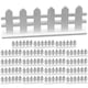 thumbnail image 1 of 20pcs mini casa vallas de madera micro paisaje cercas granja muñeca valla falsa decores, 1 of 6