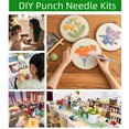 thumbnail image 6 of DIY Punch Needle Kits for Beginners Cartoon Eagle with Hoop Embroidery Punch Needle Starter Craft Set Easy for Adults and Children Festival Gift and Decoration 20x20cm-2, 6 of 6