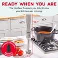 thumbnail image 3 of Dash Cordless Immersion Blender, Hand Blender, French Grey, 3 of 9
