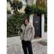 thumbnail image 5 of Chaqueta de cuello esponjoso con bolsillo de piel falsa para mujer, abrigo grueso y cálido de manga larga para mujer, prendas de vestir exteriores de felpa para mujer 2024, 5 of 5