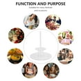thumbnail image 5 of CIMAXIC cake making tools Simple Baking Tools Cake Shape Base Stands Cake Making Tool (Transparent),7.87"X7.87"X9.84", 5 of 5