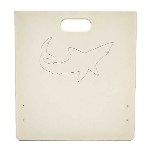 Mako Boat Seat Backing Panel 188013 | Jump M21 CC Off White Starboard