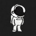 thumbnail image 2 of Dalix Astronaut Embroidered Fleece Cropped Zip Hoodie Cold Fall Winter Womens in Black L Large, 2 of 5