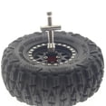 thumbnail image 2 of 4pcs RC Car Wheel Center 1:10 Scale RC Crawler Axial negro Sunnimix Gorra del centro de la rueda del coche RC, 2 of 8