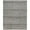 Silver, variant on HomeRoots 513874 12 x 15 ft. Gray Wool Striped Hand Knotted Rectangle Area Rug