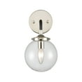 thumbnail image 2 of Elk Home 6-Inch Wide Boudreaux Sconce, Contemporary, Matte Black, 2 of 5