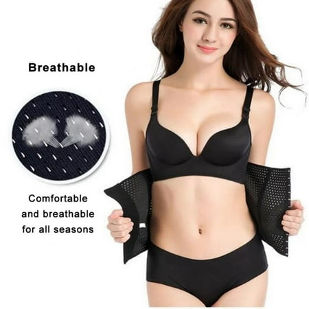 

Sacredtree Women Corset Body Shaper Waist Trainer Breathable Tummy Slimming Belt