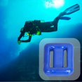 thumbnail image 3 of blandos de buceo de 0,5 ,5 kg, piezas de contrapeso de equipo recubiertas para cinturón de natación deportivo de buceo Azul 1000g DYNWAVEMX Peso de buceo, 3 of 6