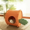 thumbnail image 4 of Lit pour Chat en Forme de Carotte d'Intérieur, Anti-Griffures, pour Grands et Multiples Chats, 4 of 5
