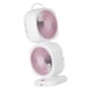 thumbnail image 4 of Ventilador de escritorio portátil giratorio de doble capa, compacto, 5 velocidades, recargable para Rosa, 4 of 9
