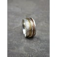 thumbnail image 6 of LD DESIGNS 925 Sterling Silver Spinner Ring| Meditation Ring | Anxiety Relief Ring | Fidget Ring | Gifts for Her | Boho Jewelry | Stress Relief Ring, 6 of 7