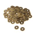 thumbnail image 2 of 100 piezas de monedas chinas de , monedas Feng Shui I-ching, 5 monedas de tiempo de dinastía china mezcladas para y la Cobre Jiaqing Baoblaze monedas chinas de buena suerte, 2 of 8