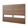 thumbnail image 3 of Nexera Celebri-T 6 Piece Bedroom Set, White & Walnut, 3 of 11