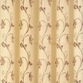 thumbnail image 5 of RT Designers Collection  90 in. Pia Embroidered Panel with Double Valance, Burgundy, 5 of 5