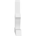 thumbnail image 3 of 60"W x 27 1/2"H x 4"D x 4"F, 11/12 Pitch, Richland Architectural Grade PVC Gable Bracket, 3 of 8