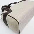 thumbnail image 6 of Pre-Owned Bvlgari Logomania Winona Boston Small Women's Canvas,Leather Boston... (Good), 6 of 15