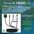 thumbnail image 2 of Cable de carga Autallgee ATG002 para Apple Watch/iPhone/USB-C, 2 of 9