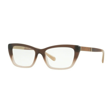 Burberry BE2236F-3607 Cat Eye Women's Brown Frame Genuine Eyeglasses NWT