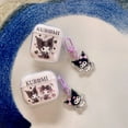 thumbnail image 2 of Sanrio Kuromi My Melody Pearl Bracelet Apple AirPods 1 2 3 Case Cover AirPods Pro Case Iphone Earphone Accessories Case, 2 of 4