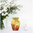 thumbnail image 7 of JAGASY Hummingbird Small Urn for Mother - Flowers Decorative Urns for Human Ashes - Yellow Funeral Keepsake Urn - Miniature Cremation Urns for Mom & Dad - (3 Inch), 7 of 7