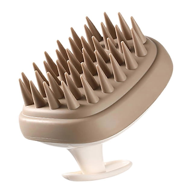 Scalp Massager for Hair Growth with Gentle Silicone Bristles and Deep Scalp Cleaning Shampoo Brush