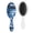 White-577, variant on Artistic Abstract Pattern Hair Brush, Retro Style Paddle Detangler for Men, Women, Teens, Anti-Static Bristles