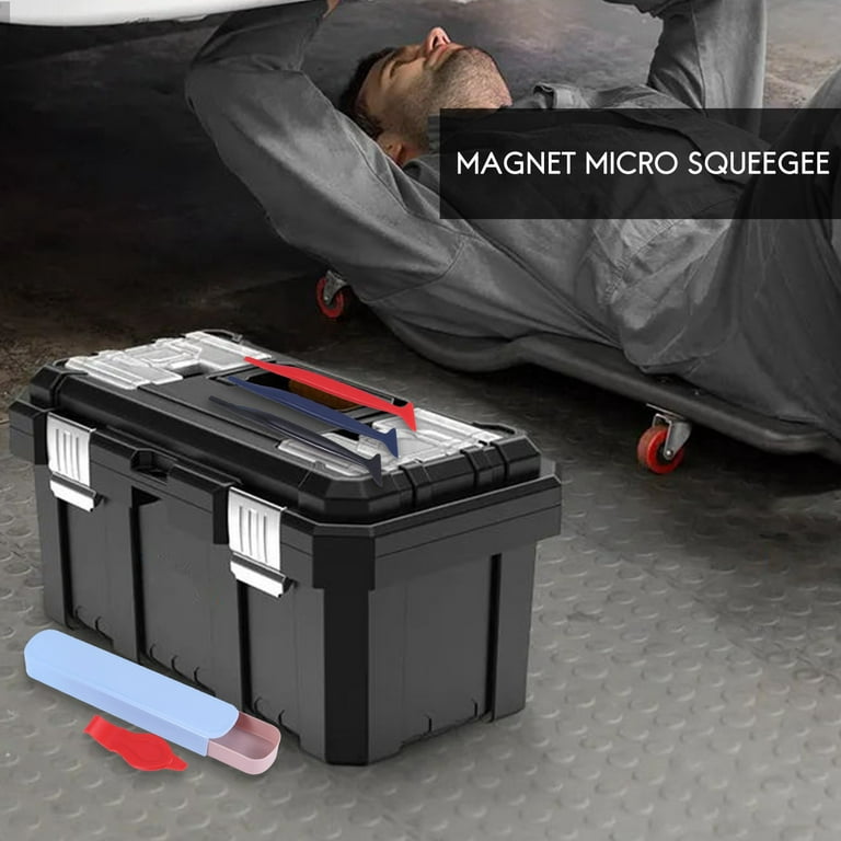 Flexible Micro Squeegee Scraper Car Vinyl Wrap Tool Kit Edge