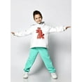thumbnail image 2 of Funny Red Dragon Hoodie Toddler -Image by Shutterstock,  2 Toddler, 2 of 4