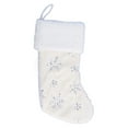 thumbnail image 2 of Christmas Stocking, Polyester Widely Uses Christmas Decoration  For Home For Restaurant For Shop Gold,Silver, 2 of 8