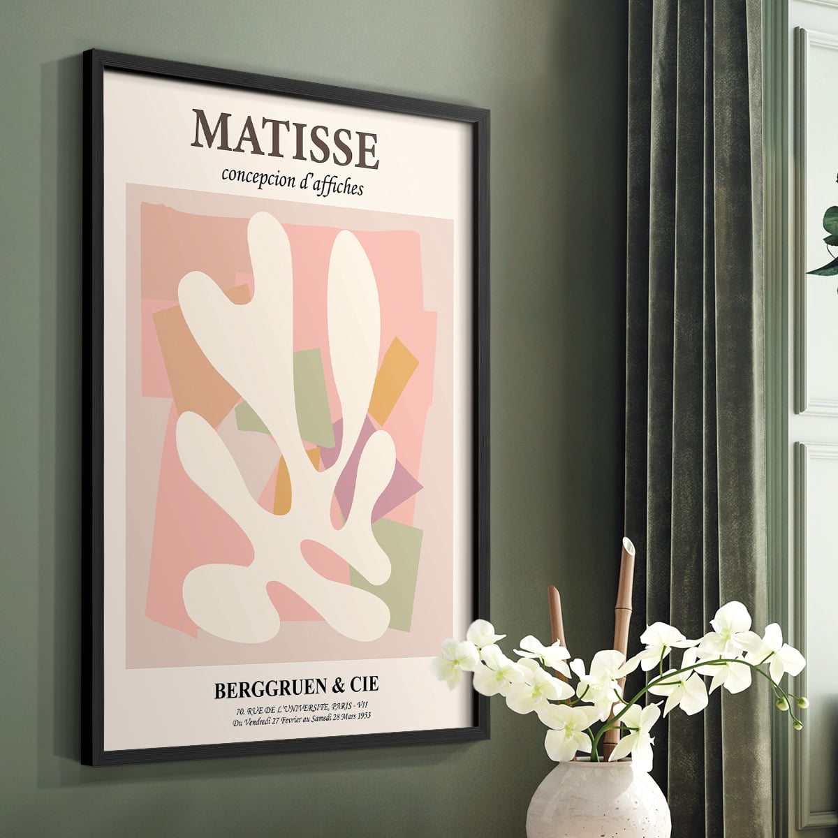 Matisse LV Framed Print - Solid Wood