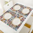 thumbnail image 5 of The Loud House Placemats Set of 4, Decorative Place Mats for Kitchen Table Indoor/Outdoor Washable Placemat Wipeable Dining Table Mats, 5 of 8