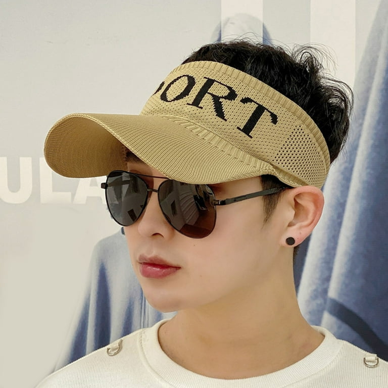 Cotton visor hats cheap