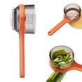 thumbnail image 2 of Peeling Carrot with Storage Box, Peeler with Storage Bucket, Storage Peeler Green, 2 of 8