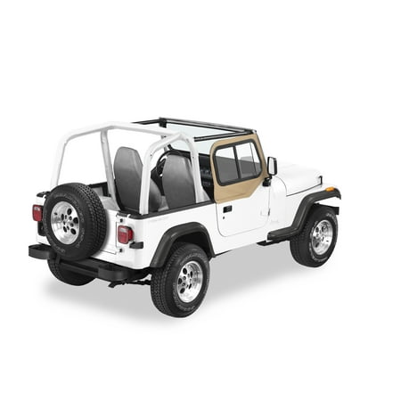 Bestop - 51787-33 - Upper Door Sliders Fits select: 1997-2006 JEEP WRANGLER / TJ
