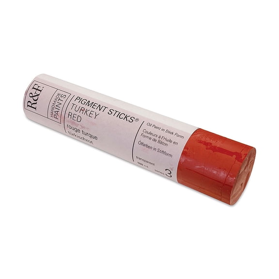 R&F Handmade Paints 223J Oil Pigment Stick 188ml Turkey Red