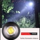 thumbnail image 2 of Billuyoard Linterna de alto brillo Camping Senderismo Pesca Luz de viaje Exploración Emergencia 5 modos Carga USB Antorcha de mano Iluminación y accesorios, 2 of 6