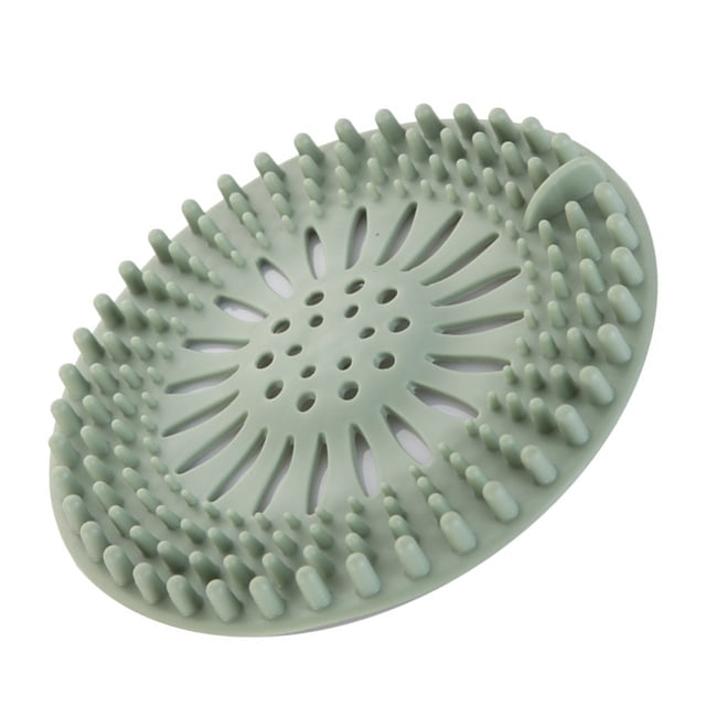 Catcher de cheveux de drain de douche, baignoire coiffure bouchon de cheveux capteur de poils étagère de drainage de sol couverte de douche de douche pour la douche et l'évier