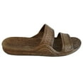thumbnail image 2 of Pali Hawaii Unisex Original Jandal Sandal Dark Brown - PH-0405-LTE BRN, 2 of 5
