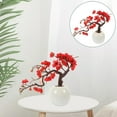 thumbnail image 2 of Clearance Under $10 Artificial flowers, Artificial Flowers Wiht Pot Artificial Flowers Kit With Planter Chinese Traditional Flowers Plant Potted Decor For Home Store Window, 2 of 8