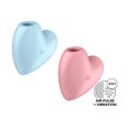 thumbnail image 4 of Satisfyer Cutie Heart Air Pulse Stimulator in Light Red, 4 of 4