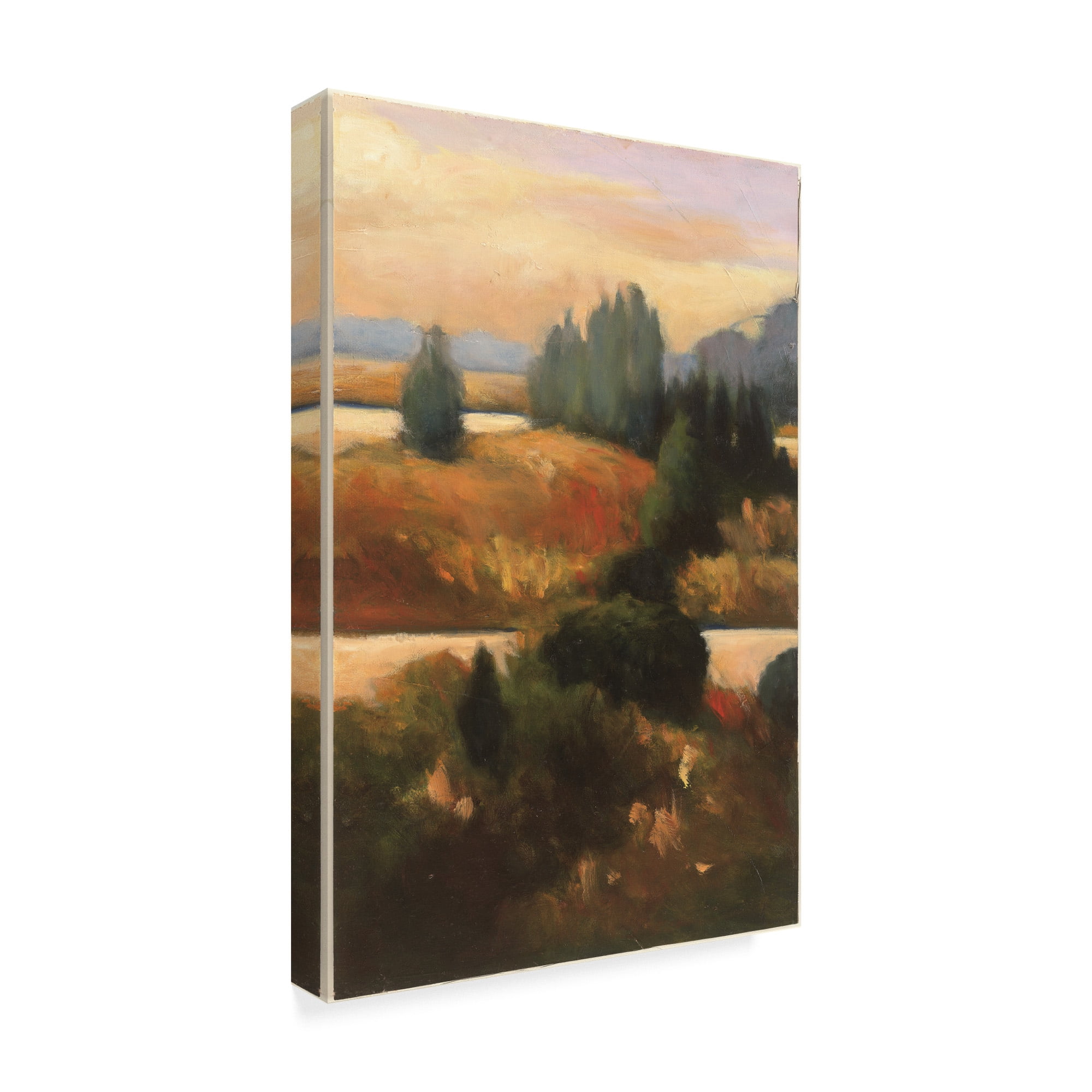Trademark Fine Art 'Around the Bend Sunset' Canvas Art by Julia Purinton