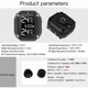 thumbnail image 4 of Sistema inalámbrico de monitoreo de presión de neumáticos para motocicleta, TPMS con carga USB para motocicleta con 2 sensores externos, pantalla LCD digital TPMS para motocicleta de dos ruedas, 4 of 5