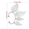 thumbnail image 4 of Jumpingount Clip de oreja para niña, flor elegante, pendiente de compromiso, novia, madre, clip para la oreja, joyería de cumpleaños, regalo personalizado Type3 NO3 Jumpingount AP010634-01, 4 of 6