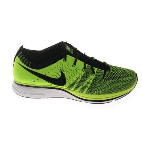Nike Flyknit Trainer+ Running Shoes, Men's, Volt Black, 8.5 M US -