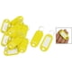 thumbnail image 2 of 40Pzs Llavero Cadena de Llave de Etiquetas Tarjetas de Nombre Etiquetas de Identificacion de Llave Amarillo, 2 of 2