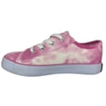 thumbnail image 4 of Gotta Flurt Girl's Tide G Pink  Tie-Dye Canvas Sneaker  Size  11M, 4 of 4